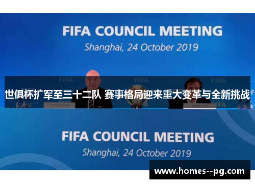 世俱杯扩军至三十二队 赛事格局迎来重大变革与全新挑战 世俱杯扩军至三十二队 赛事格局迎来重大变革与全新挑战